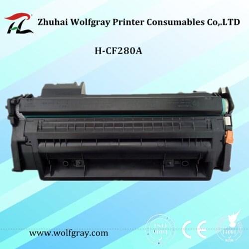 YI LE CAI Compatible for HP CF280A 280A 280 toner cartridge LaserJet Enterprise 400 M401n/M401dn/M401d; Pro 400 MFP M425dw