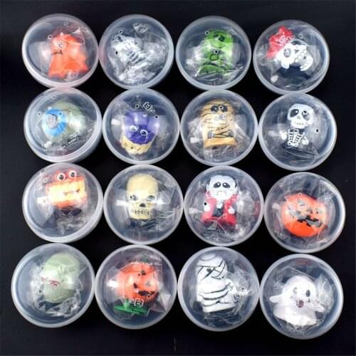 HUYU Skeleton Ghost Halloween Surprise Egg Clockwork Wind Up Toy Kid Party Favors
