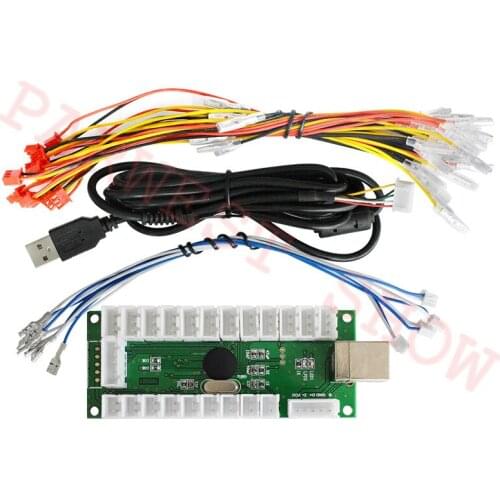 1 Players LED USB Encoder Board PC for Arcade Joystick and Arcade Push Button DIY Arcade Kits Arcade Game Control board