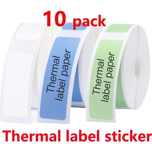 10Roll D11 thermal label paper labels self adhesive niimbot label paper self-adhesive film d11 label sticker labels self adhesiv