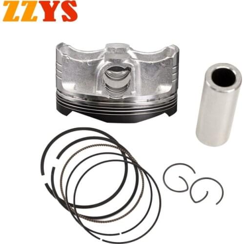 76mm 76.25mm 76.5mm 76.75mm 77mm STD +0.25 +0.5 +0.75 +1.0 Motorcycle Piston and Ring Kit For Honda MV7 CBR1000 CBR 1000 2008-16