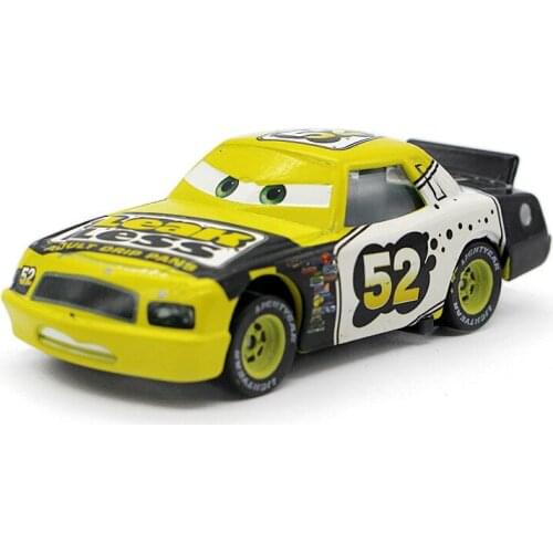 Disney Pixar Cars 2 3 No.52 car Metal Diecast alloy Toy Car model for children gift 1:55 Brand toys New In Stock