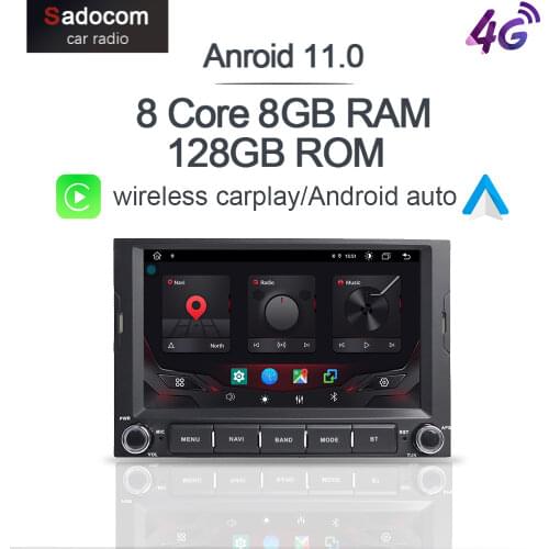 Carplay DSP 4G LTE Android 10.0 6G 128GB Car DVD Player GPS autoradio For PEUGEOT 3008 5008 Partner CITROEN Berlingo 2010-2016
