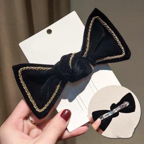 Women South Korea Bow Headbands Sweet Hair Rope Charming Web Celebrity Hair Ponytail Elastic Rope XIN-Shipping