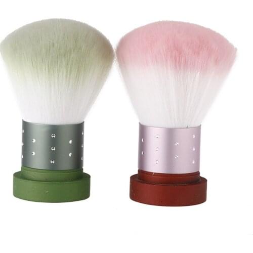 Makeup Brush Foundation Face Powder Blusher Cosmetic Tool Green