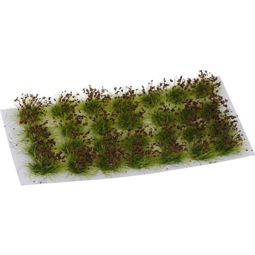 Model Scene Terrain Production Simulation Flower Cluster Wild Rose Flower DIY Miniature Landscape Material