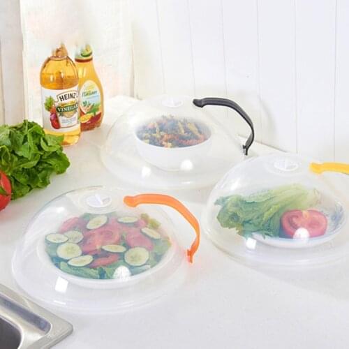 Multifunctional Microwave Oven Food Cover Heat Resistant Transparent Anti Sputtering Kitchen Cookware Parts Airtight Food Covers