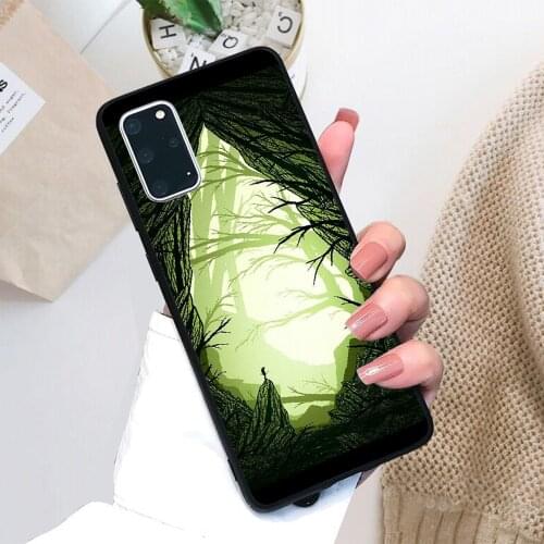 For Samsung Galaxy Hellish Island Soft TPU Black Border Samsung Galaxy Case