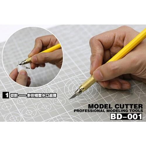 Carving Penknife Diorama Gundam Military Model Tools Spare Parts Nozzle Cutting Eliminate Reform Tools Model Hobby Accessory