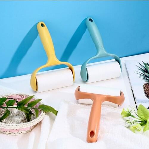 Lint Remover Sticker Manual Lint Roller Clothes Brush Tools Clothes Fuzz Fabric Shaver for Woolen Coat Sweater
