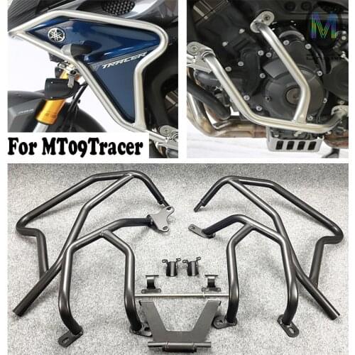 Motorcycle Engine Protetive Guard Frame Protector Crash Bar Protector For YAMAHA MT09 MT 09 MT-09 Tracer