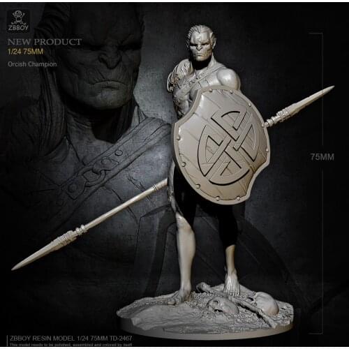 1/24 Resin modle kits toy soldier figure self-assembled TD-2467