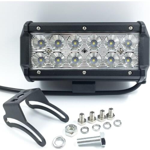 1pc 7" 36W car headlight LED Work Light Bar Lamp Tractor Boat Off-Road 4WD 4x4 12v-24v Truck SUV ATV Spot Flood Super Bright