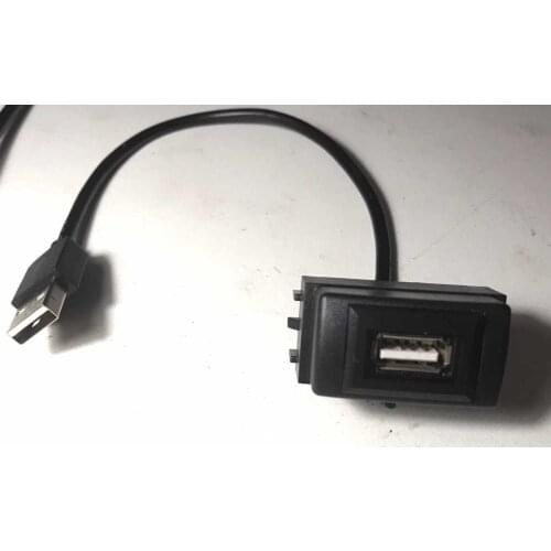 1pc for Nissan Sylphy sunny Tiida x-trail Qashqai DA screen USB adapter extension cable