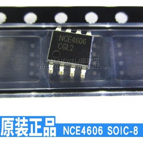 10PCS/LOT NCE4606 MOS30V 6.5A SOP8 new original in stock