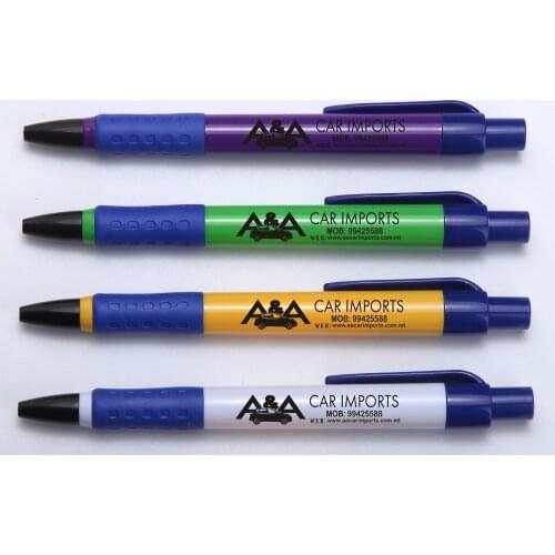 1000pcs promotional plastic ballpoint pens and 2000pcs customized rubber keychain