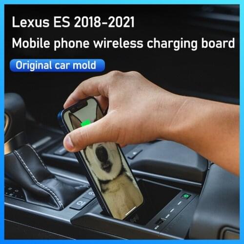 15W auto parts Lexus EC dedicated 2018-2021 cigarette lighter car mobile phone wireless fast charger charging board
