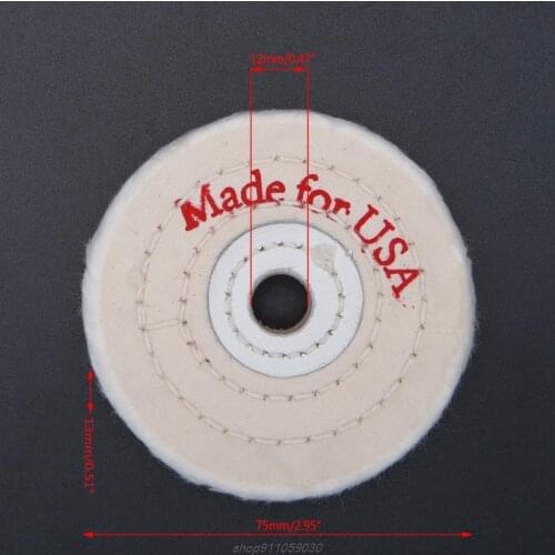 3/4/5/6/7/8"Cloth Buffing Wheel Grinder For Wood Metal Jewelry Polishing Tools Jy26 21 Dropship