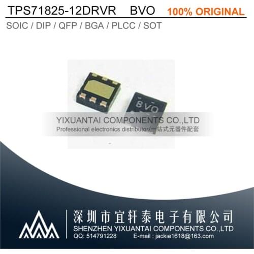 5pcs/lot 10pcs/lot 50pcs/lot Free shipping 100% original TPS71825-12DRVR 71825-12 BVO SON6