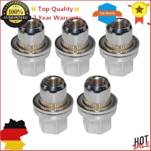 AP03 New Alloy Wheel Nut x5 For Land Rover Discovery 3, 4 5,for Range Rover & Sport & L322 & L405 RRD500290 LR068126