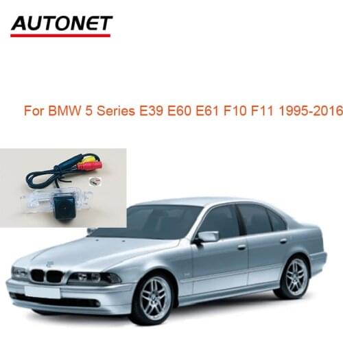 Autonet HD1280*720 Rear View Camera For BMW 5 Series E39 E60 E61 F10 F11 1995-2016 license plate camera/reverse camera