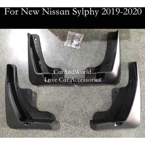 For Nissan Sylphy 2019-2020 Mud Flaps Splash Guards Fender Auto Mudflaps Mudguards Decoration Car Styling Accessories 4pcs