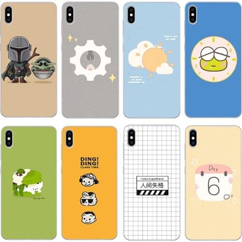Little cute pattern phone case For iPhone 11 12 Pro Max X XS XR Xs Max Mini 6 6s 7 8 Plus Silica gel Cover