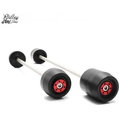 For BMW F900R F900XR F850R 2020 Motorcycle Front Rear Axle Fork Crash Sliders Wheel Protector