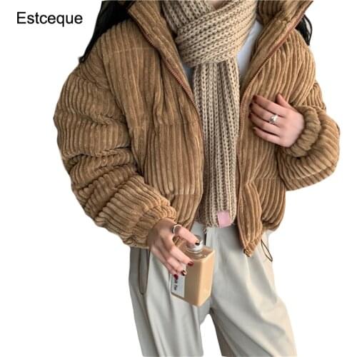 Женские короткие пуховики Estceque China At AliExpress