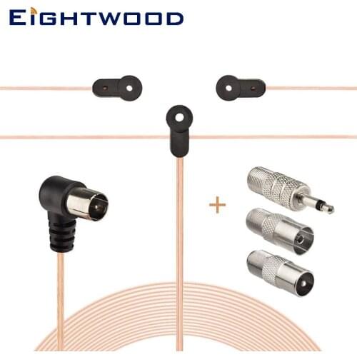 FM Dipole Antenna for Denon Pioneer Onkyo Yamaha Marantz Bose Wave Bluetooth Stereo Receiver AV Audio Vedio Home Theater Receive