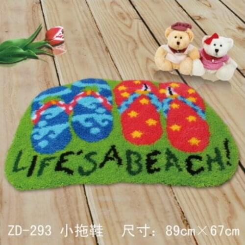 Carpet embroidery Latch Hook kits coverhand craft embroidery DIY Crocheting handmade needlework supplies