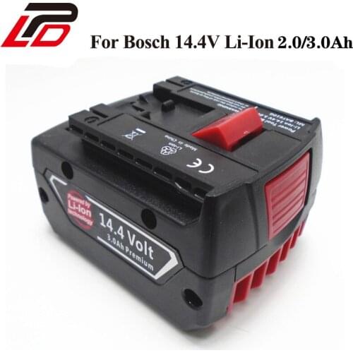 14.4V 3.0/4.0Ah Li-Ion Power Tool Battery for Bosch 2 607 336 078 BAT607 BAT614 BAT607G BAT614G 2 607 336 078