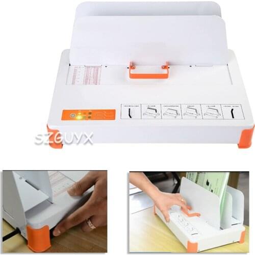 Hot-melt binding machine, plastic binding machine, book, hot-melt binding machine, punch-free A4 paper glue binding machine