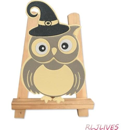 Owl Metal Cutting Dies Stencils for DIY Scrapbooking Stamp/photo album Decorative Embossing DIY Paper Cards