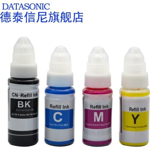 Dat refill ink kit for canon GI-190 GI290 GI490 GI590 GI690 GI790 GI890 GI990 for PIXMA G1000/G2000/G2002/G3000/G4000 printer