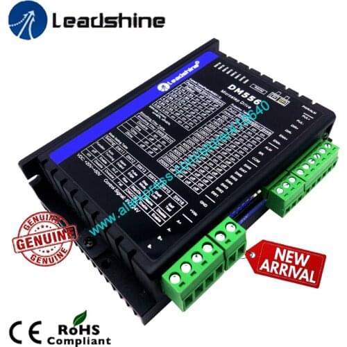 Genuine Leadshine DM556 2 Phase Digital Stepper Drive with Max 50 VDC Input Same Price But STRONGER FUNCTION New 3.0 Version