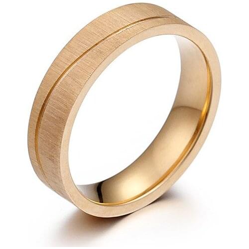 Ring for mens wedding band 18k wedding ring stainless steel jewelry Love Alliance Couple Ring Marriage female