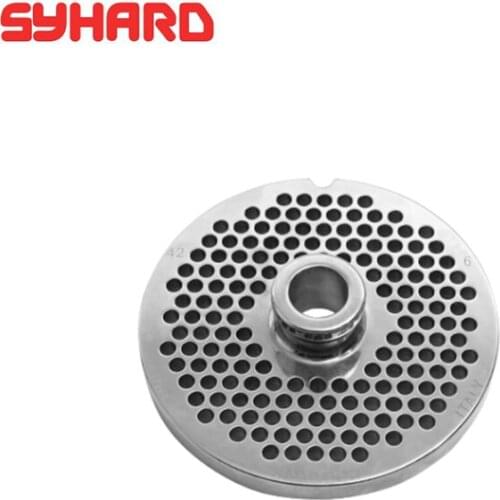 Type 42 Meat Grinder Plate Net Knife Mincing Machine Parts stainless Steel Meat Pore Plate