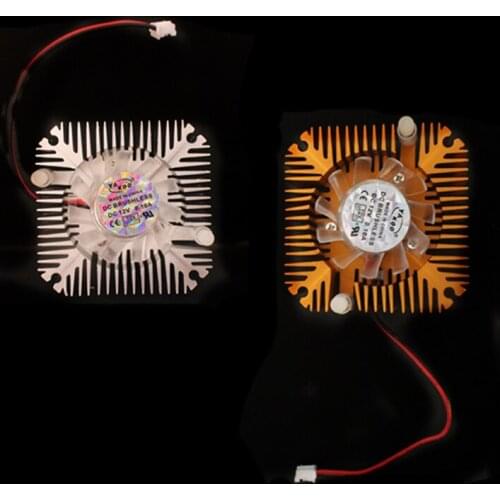 5W 10W High Power Led Heatsink With Fan Aluminium Cooling For 5W/10W Led 12V