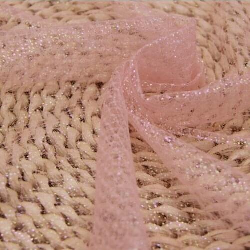 10 meters Sprinkle powder foil Colorful mesh fabric holographic Ancient style shawl dance costume laser mesh fabric