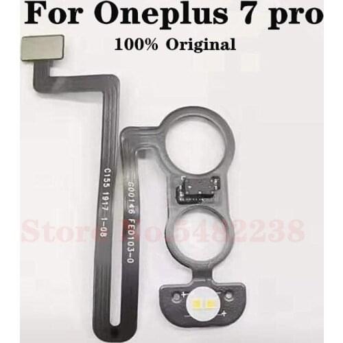 100% Original Flash line camera rear cover line Flex Cable For Oneplus 7 7pro 1+7 1+7pro Flash line Replacement parts