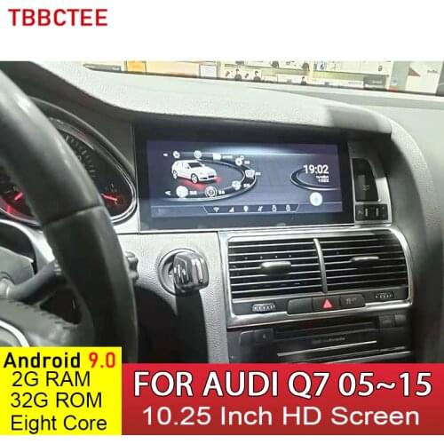Android 9.0 8 core 2+32G For Audi Q7 2005~2015 MMI RMC Car Multimedia player Stereo Radio GPS Navigation HD Touch Screen