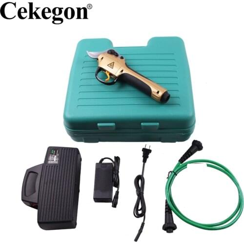 Cekegon Electric Pruning Scissors Pruning Shears Garden Pruner Secateur Branch Cutter Cutting Tool