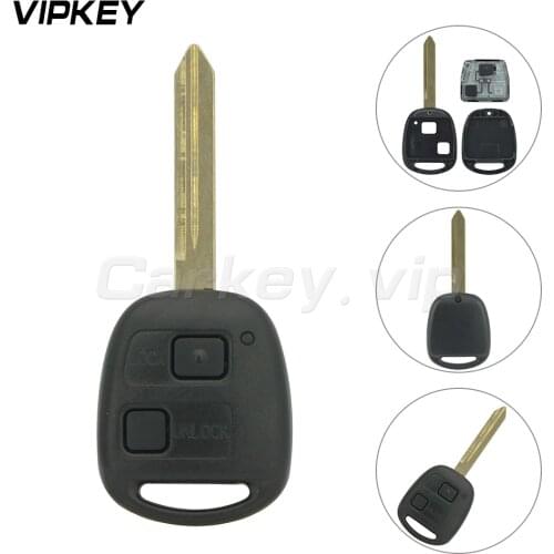 Denso(not Valeo) Remotekey 433mhz 4c 4d67 Chip optioanl Toy47 key fob 2 Button remote control For Toyota Rav4 Corolla Yaris
