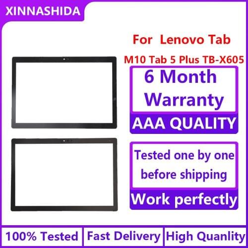 For Lenovo Lenovo Tab 5 Plus Tab M10 TB-X605L TB-X605F TB-X605M TB-X605 Front Screen Outer Glass Lens
