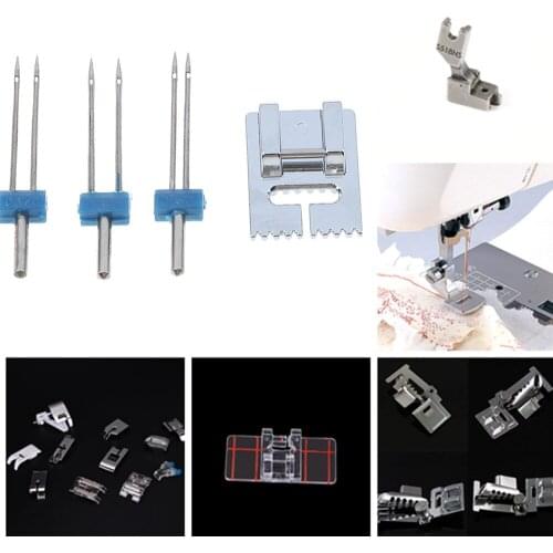 Hot Sale 1Pcs Sliver Rolled Hem Curling Presser Foot For Sewing Machine Singer Janome Sewing Accessories 2.3cm X 1.7cm