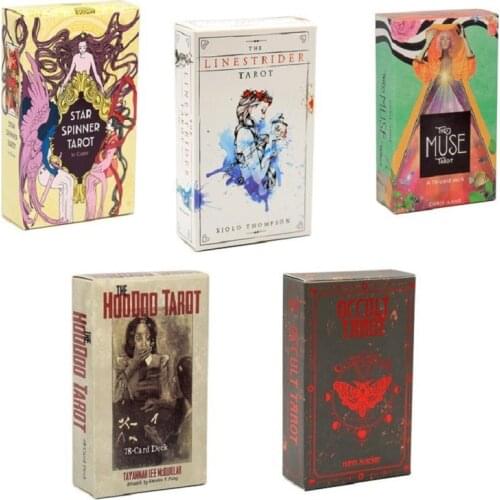 NEW!!! The Hoodoo Tarot Cards English Version Oracle Divination Fate Game Deck Table Board Games Playing Card With PDF Guidebook
