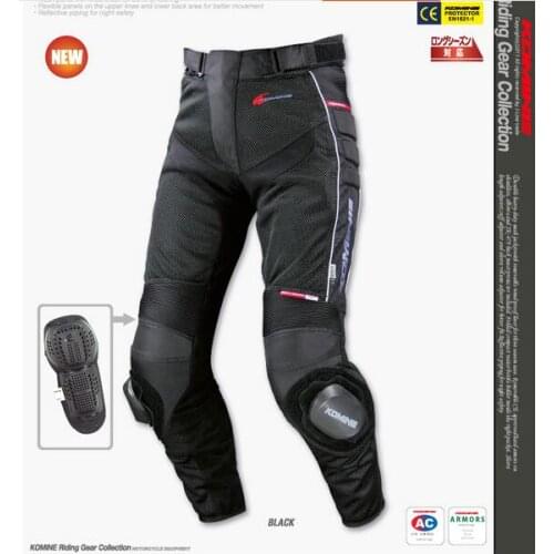 NEW KOMINE PK-708 Motocross Summer Mesh Car Motorcycle Racing Pants