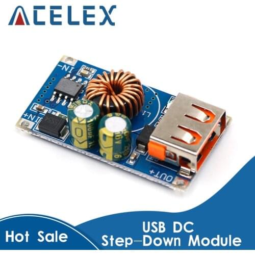 USB DC Step-Down Module 12V 24V To QC2.0 QC3.0 Fast Charge Mobile Phone Charging Board For Apple Huawei FCP Quick Charger