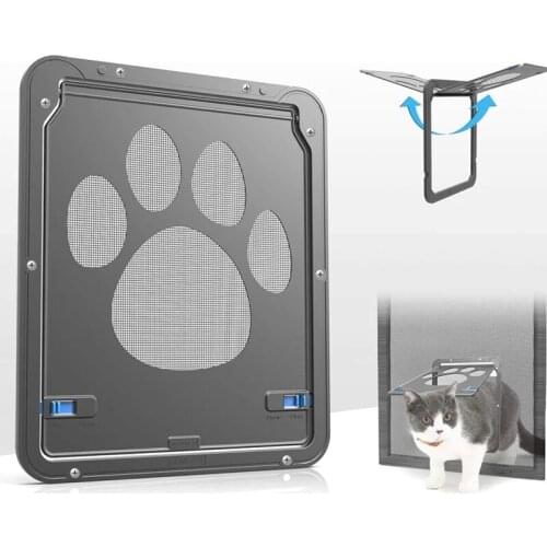 Pet Pop Products Accessories New Dog Paw Chiens Seal Door Anti Bite Medium And Large Dog Address Tags Door For Dogs Large Breeds